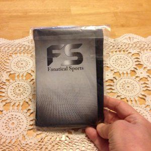 Fanatical Sports Premium Wrist Coach Triple Playbook Wristband Adult Black